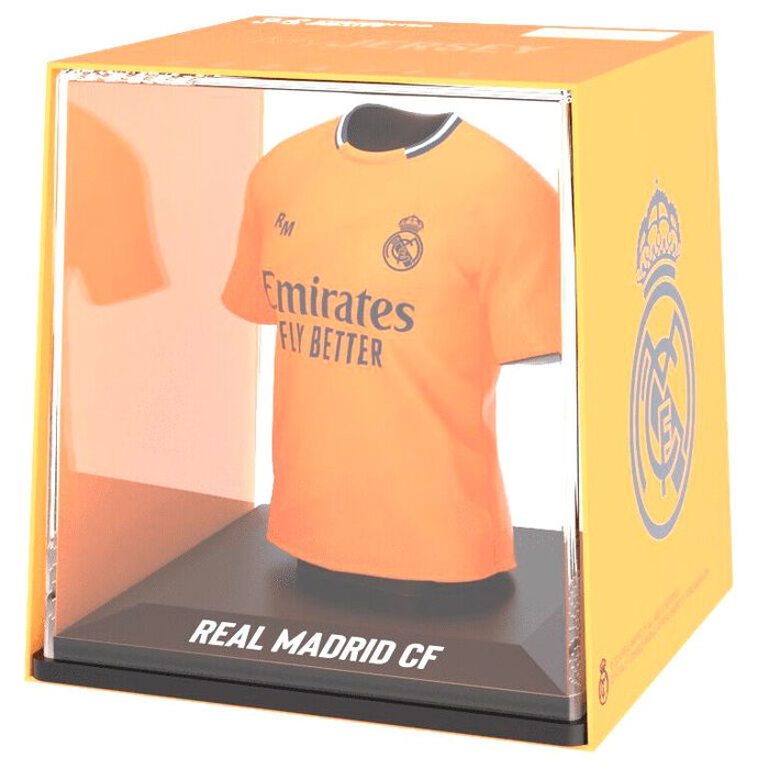 FANCOLLEX Figurine Mini Camiseta Real Madrid en vinyle, acrylique et plastique biodégradable avec étui (9,5 x 9,1 cm) FANCOLLEX Figurine Mini Camiseta Real Madrid en vinyle, acrylique et plastique biodégradable avec étui (9,5 x 9,1 cm)