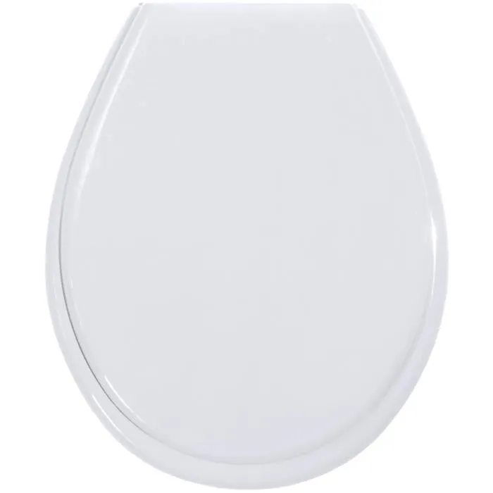 Gelco Abattant WC First Blanc - Polypropylène Déclipsable - Fixation Universelle Entraxe 43.5 cm x 36.5 cm Gelco Abattant WC First Blanc - Polypropylène Déclipsable - Fixation Universelle Entraxe 43.5 cm x 36.5 cm