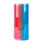Bifull Lot de 24 peignes à double pointe, couleurs variées
