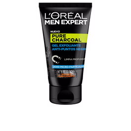 L'Oréal Paris Men Expert Gel Exfoliant Purifiant au Charbon Noir pour Homme 100 ml