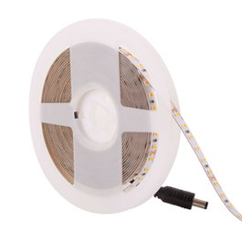 Bande LED SMD2835 Blanc Chaud 24V 60W 7000Lm IP65 - 5m