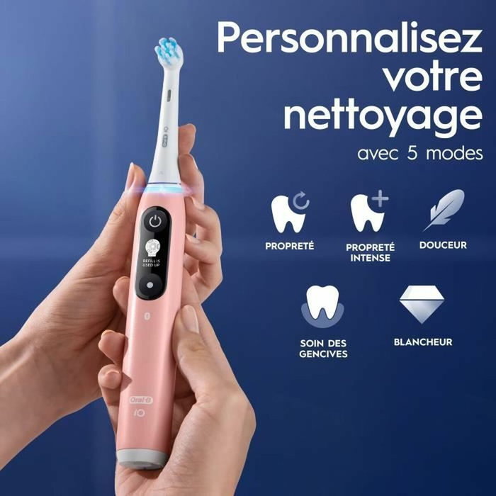 Oral-B Brosse à dents électrique iO6n Series Pink Sand Oral-B Brosse à dents électrique iO6n Series Pink Sand