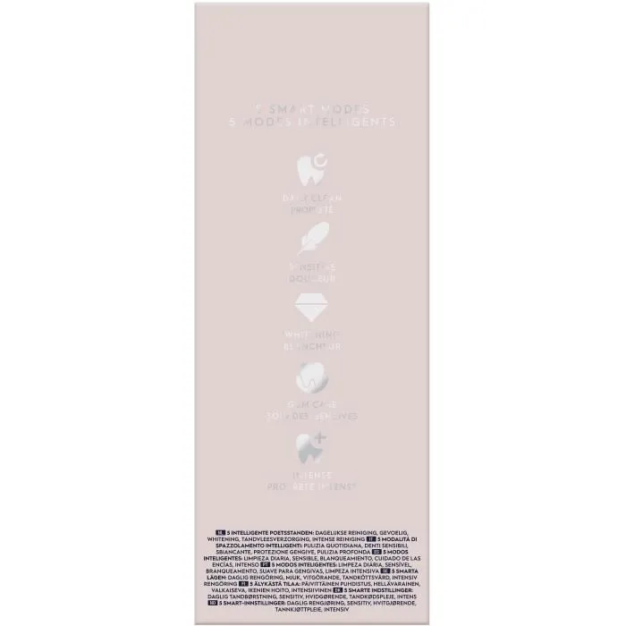 Oral-B iO6n Series Brosse à dents électrique Rose Sable - Technologie avancée pour 100% de plaque en moins et gencives 190% plus saines