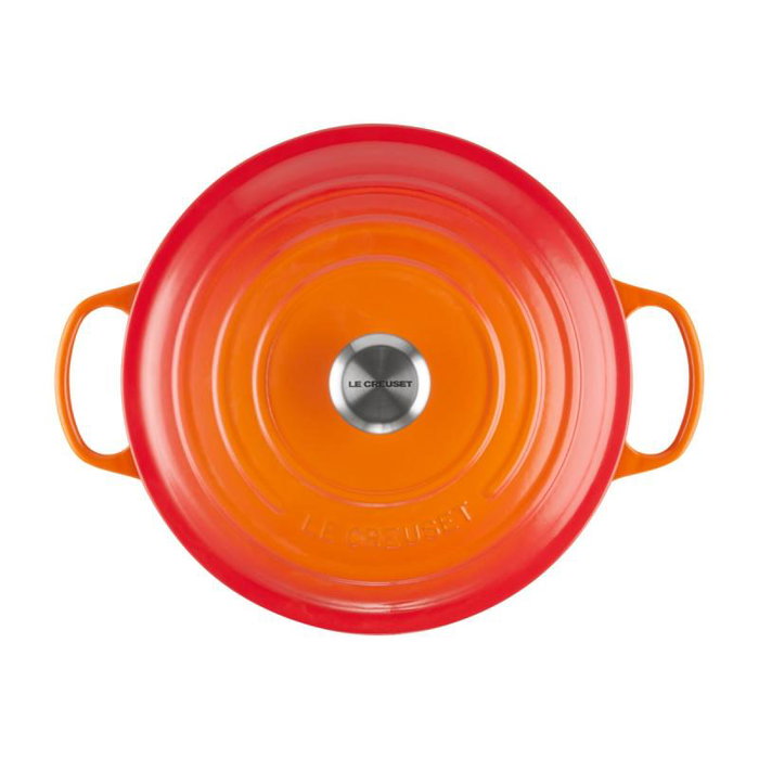 Le Creuset Signature Rond 22 cm Rouge Four - Rôtissoire Fonte (21177220902430)