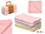 Kinvara Torchon de cuisine en coton 400 g 50x50 cm, lot de 5 couleurs pastel (Set de 40)