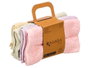 Kinvara Torchon de cuisine en coton 400 g 50x50 cm, lot de 5 couleurs pastel (Set de 40)