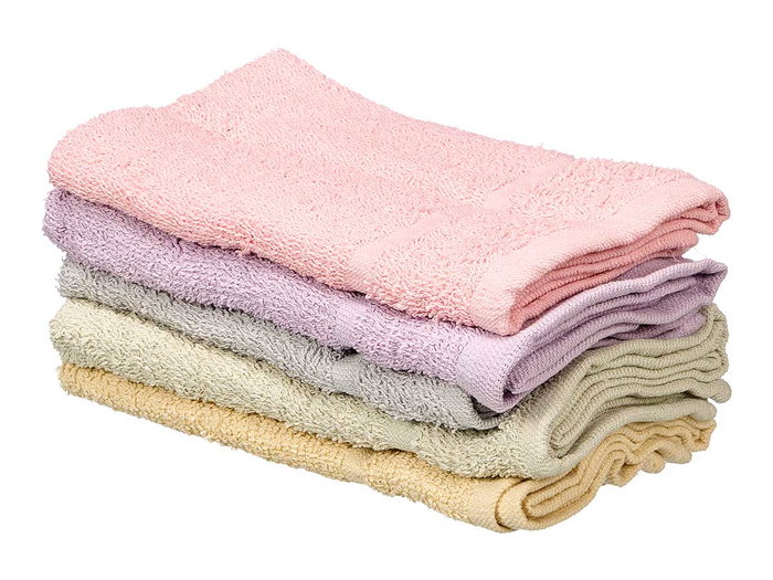 Kinvara Torchon de cuisine en coton 400 g 50x50 cm, lot de 5 couleurs pastel (Set de 40) Kinvara Torchon de cuisine en coton 400 g 50x50 cm, lot de 5 couleurs pastel (Set de 40)