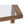Table d'appoint Home ESPRIT Marron Verre Sapin 58 x 58 x 60 cm