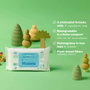 Mustela Lingettes à l'eau sans parfum compostables à domicile 60 unités