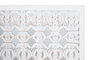 Giner y Colomer - Tête de lit en MDF peint blanchi 165 cm - 80 cm H, 3 cm P - Décor mural artisanal