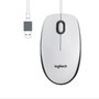 Logitech Souris M100 - Souris filaire USB ambidextre pour ordinateur, compatible Windows, macOS, Linux et Chromebook, design ergonomique