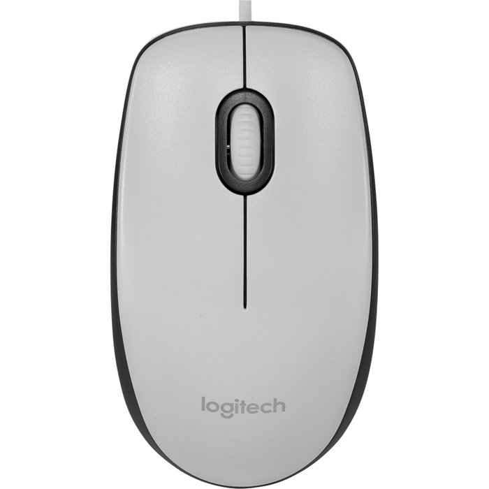 Logitech M100 Souris filaire blanche Logitech M100 Souris filaire blanche