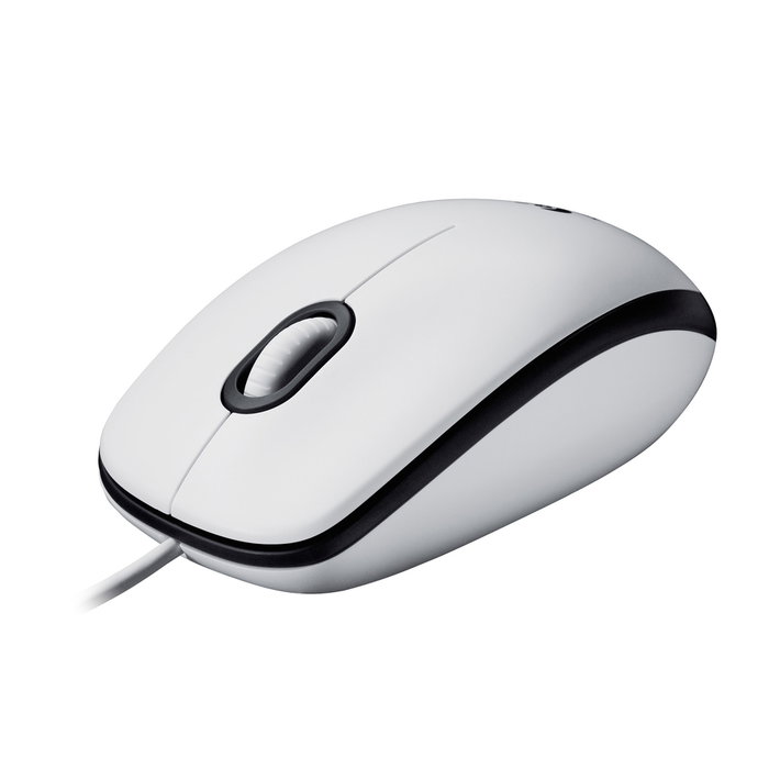 Logitech M100 Souris filaire Blanche Logitech M100 Souris filaire Blanche