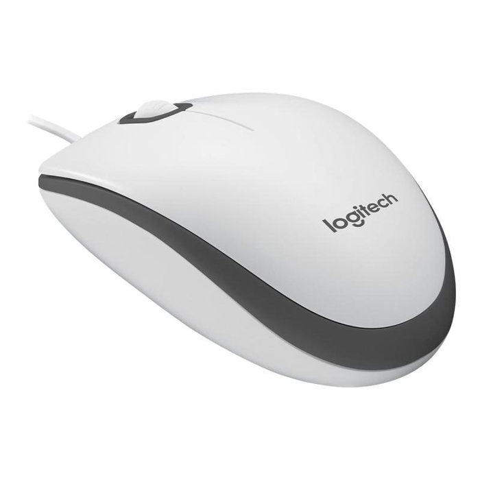Logitech M100 Souris filaire Blanche Logitech M100 Souris filaire Blanche