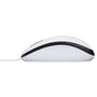 Souris avec Câble et Capteur Optique Logitech M100 Blanc 1000 dpi