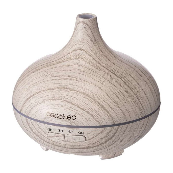 Cecotec Humidificateur ultrasonique Pure Aroma 300 Yang Blanc 300ml 10W LED aromathérapie