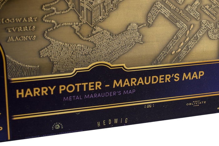 AAA Merchandise Harry Potter Carte du Maraudeur en métal 15 cm AAA Merchandise Harry Potter Carte du Maraudeur en métal 15 cm