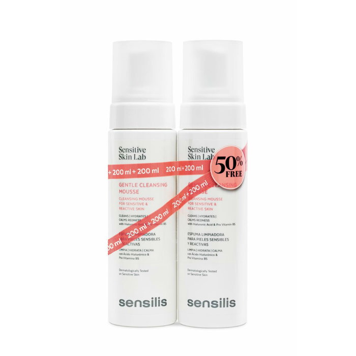 Sensilis Mousse Nettoyante Douce Gentle Cleansing 2 x 200 ml