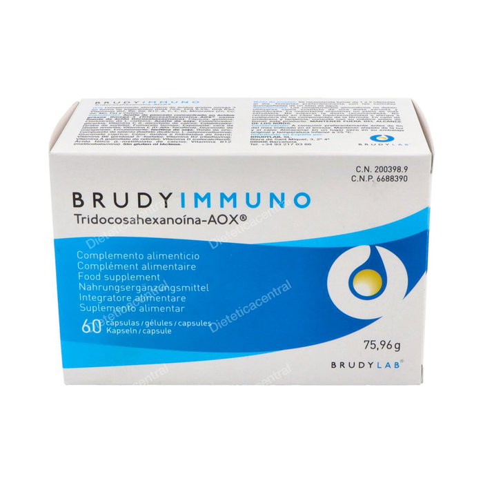 BRUDYLAB Brudy Immuno 60 capsules – complément alimentaire immunitaire BRUDYLAB Brudy Immuno 60 capsules – complément alimentaire immunitaire