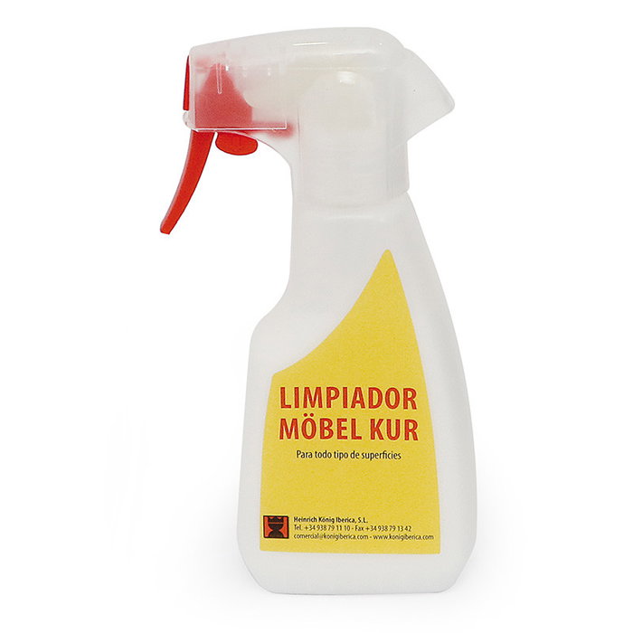 KONIG 542 - Spray nettoyant intensif pour meubles vernis, écrans et surfaces KUR - 250 ml - Élimine graisses, traces, effet anti-statique KONIG 542 - Spray nettoyant intensif pour meubles vernis, écrans et surfaces KUR - 250 ml - Élimine graisses, traces, effet anti-statique