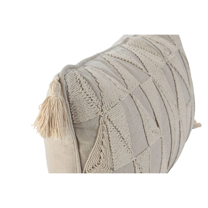 Coussin Home ESPRIT Beige Naturel Boho 50 x 8 x 30 cm Coussin Home ESPRIT Beige Naturel Boho 50 x 8 x 30 cm