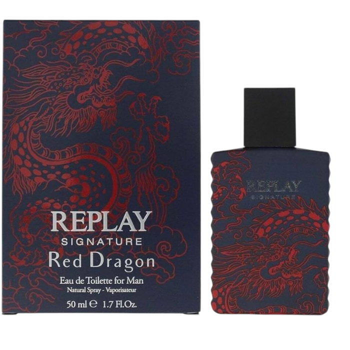 Replay Signature Red Dragon Eau de Toilette 50 ml