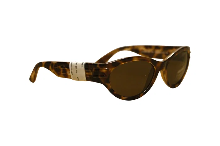 Benetton Lunettes de soleil imprimé œil de chat marron Unisexe Benetton Lunettes de soleil imprimé œil de chat marron Unisexe