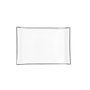 Quid Plat Gastro Black 26x18 cm (6 Unités) Porcelaine