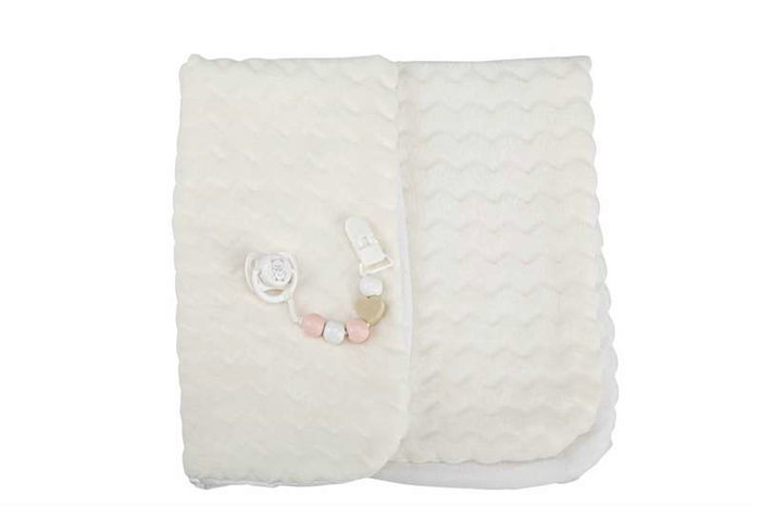 Muñecas Arias - Poupée reborn Adriana, poupée lestée avec couverture et tétine, taille 40 cm, produit en espagnol