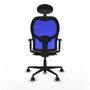 Piqueras y Crespo Chaise de Bureau 1D036N1 Blanc