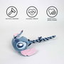 Cerdá - Jouet pour chien en corde Stitch (33 cm) - Bleu