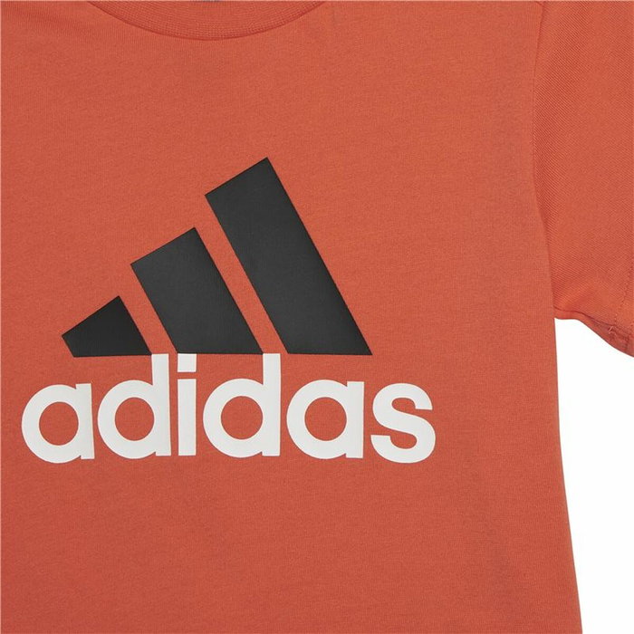 Ensemble de Sport pour Bébé Adidas I Bl Co Set Noir Rouge