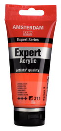 Amsterdam Expert Series Peinture Acrylique Tube 75 ml Rouge vermillon (Bermellón 311)