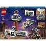 LEGO 60434 City La Station Spatiale et la Base de Lancement de Fusées, Jouet sur l'Espace avec Robot et 6 Minifigurines
