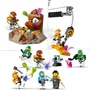 LEGO 60434 City La Station Spatiale et la Base de Lancement de Fusées, Jouet sur l'Espace avec Robot et 6 Minifigurines