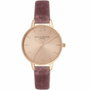 Olivia Burton OB16DE03 Montre Analogique Violette et Dorée