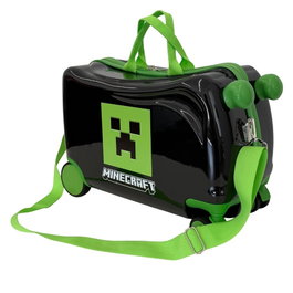 SAFTA Maleta trolley ABS Minecraft 44cm