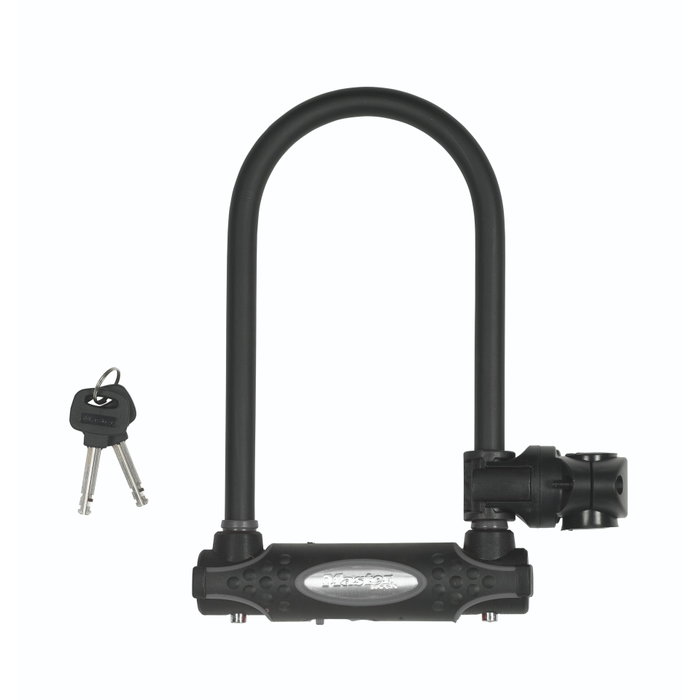 Master Lock 8195EURDPRO Cadenas en U avec manille en acier 11 cm Master Lock 8195EURDPRO Cadenas en U avec manille en acier 11 cm