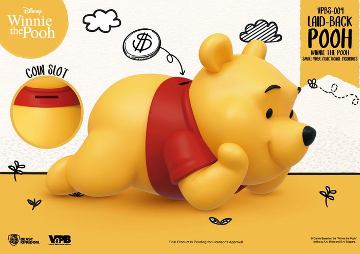 Beast Kingdom Toys Tirelire Winnie l'ourson Décontracté 26 cm