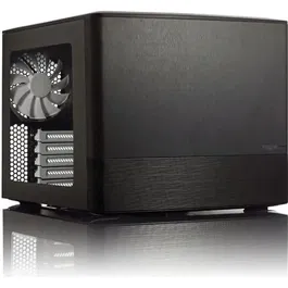 Fractal Design FD-CA-NODE-804-BL-W Node 804 - Boîtier PC Micro-ATX/Mini-ITX Noir avec Watercooling, 8 Baies HDD/SSD et Ventilateurs Silencieux