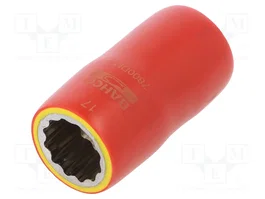BAHCO Douille isolée 12 pans 17 mm 1/2 pol 1kV