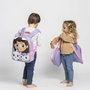Cerdá Gabby's Dollhouse - Sac à dos école pour enfant - Cartable La Maison de Gabby - 15.5 x 30.0 x 1.0 cm - Couleur Lilas