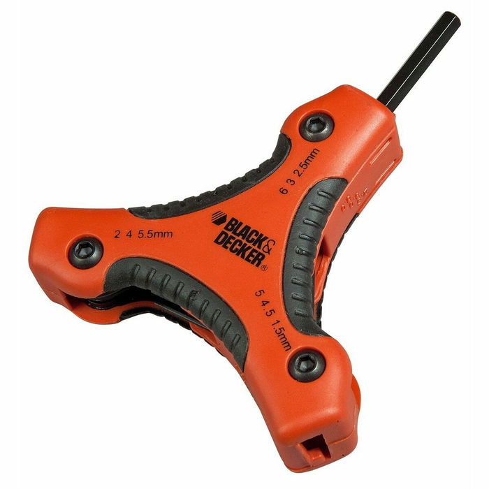 Clés hexagonales pliantes Black & Decker bdht0-71628