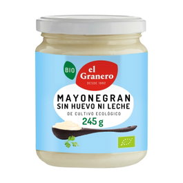 El Granero Integral Mayonegran Mayonnaise Bio sans œuf ni lait 245g