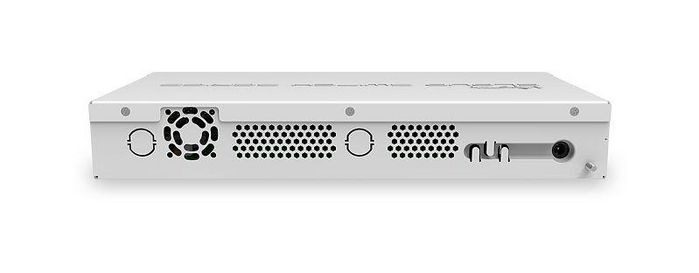 MikroTik CRS326-24G-2S+IN Switch réseau géré 24 ports Gigabit Ethernet, 2 ports SFP+, port série RJ45, boîtier bureau blanc