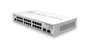 MikroTik CRS326-24G-2S+IN Switch réseau géré 24 ports Gigabit Ethernet, 2 ports SFP+, port série RJ45, boîtier bureau blanc