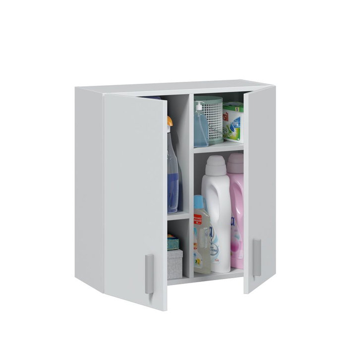 Armoire Forés Blanc ABS Mélamine 59 X 27 X 60 CM