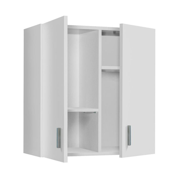 Armoire Forés Blanc ABS Mélamine 59 X 27 X 60 CM