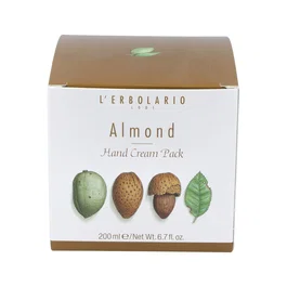 L'ERBOLARIO Masque pour les Mains Amande Douce 200g avec Gants