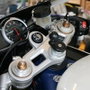 RAM Mounts B-176U Support double boule pour fourche de moto, base diamant compatible AMPS, diamètre 12-33mm